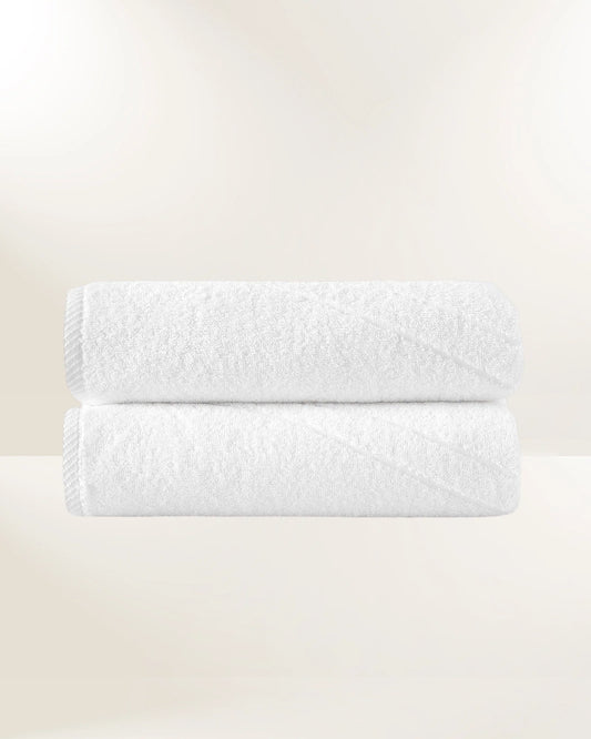 100% Cotton White Bath Towel