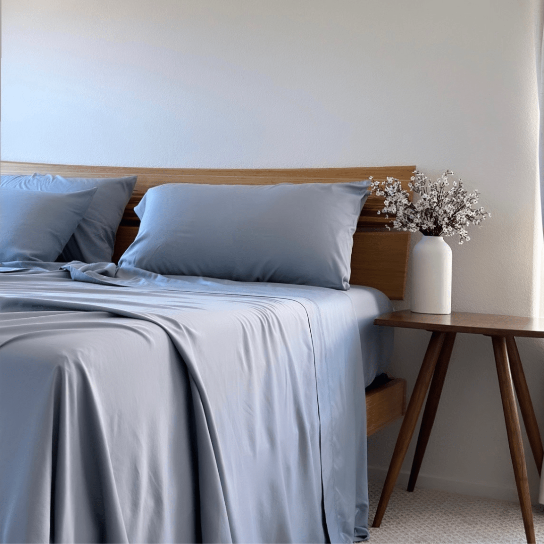 Bamboo Pillowcase Set 330TC Copper Infused - Quahog Bay Bedding