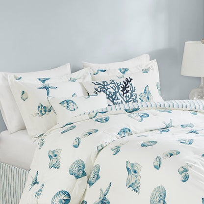 Coastal Beach House Comforter Set 100% Cotton Coastal Design