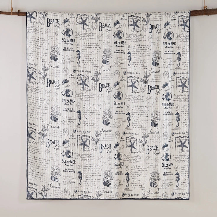 Beach Life Quilt Set - Nautical Quilt Set