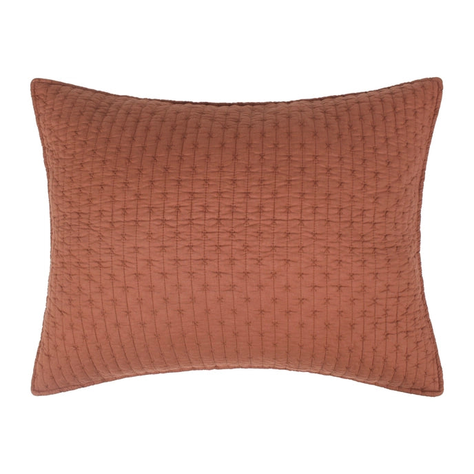 Cross Stitch 100% Cotton Quilt Set - Adobe