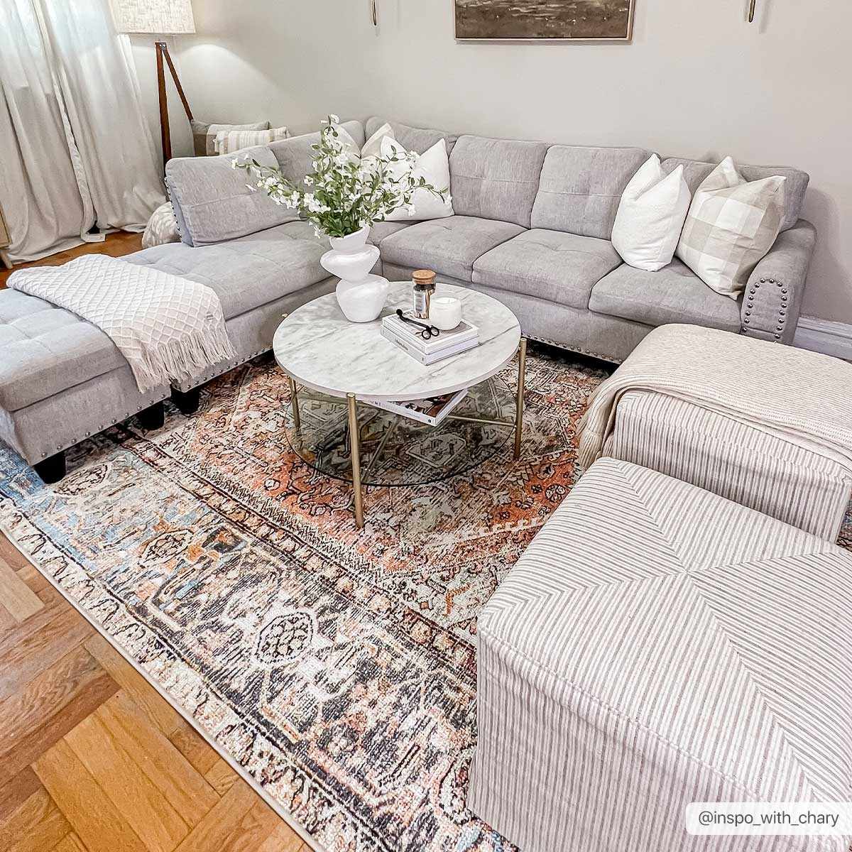 Beck Non-Slip Washable Rug