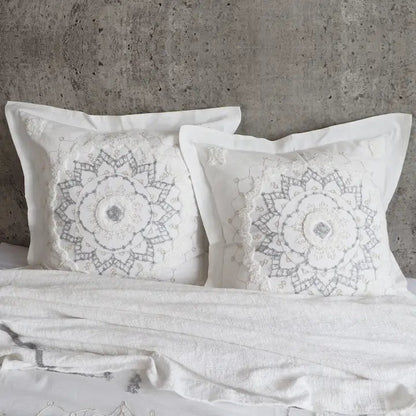 Betania Euro Sham - Medallion Pillow Sham - Quahog Bay Bedding