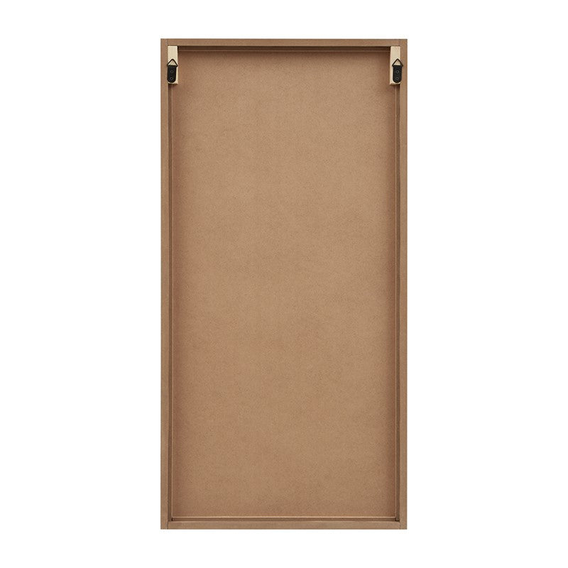 Birch Botanical Two-tone Wood Panel Wall Décor Set - Monstera - Coastal Wall Decor