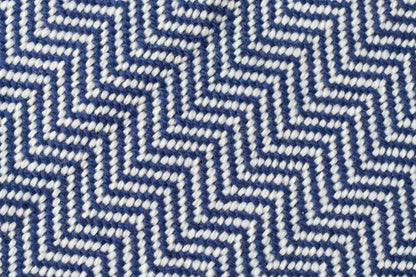 American Made Soft Chevron Pattern Throw Blanket - 100% American Made With USA Grown Cotton