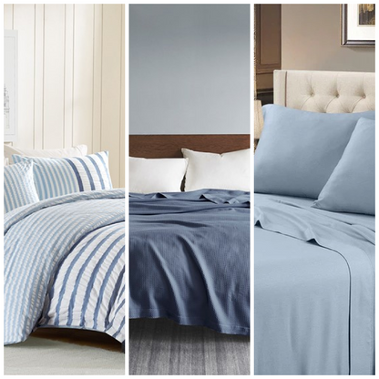 Blue Bedding Ensembles Queen Size - Sutton Bedding Ensemble