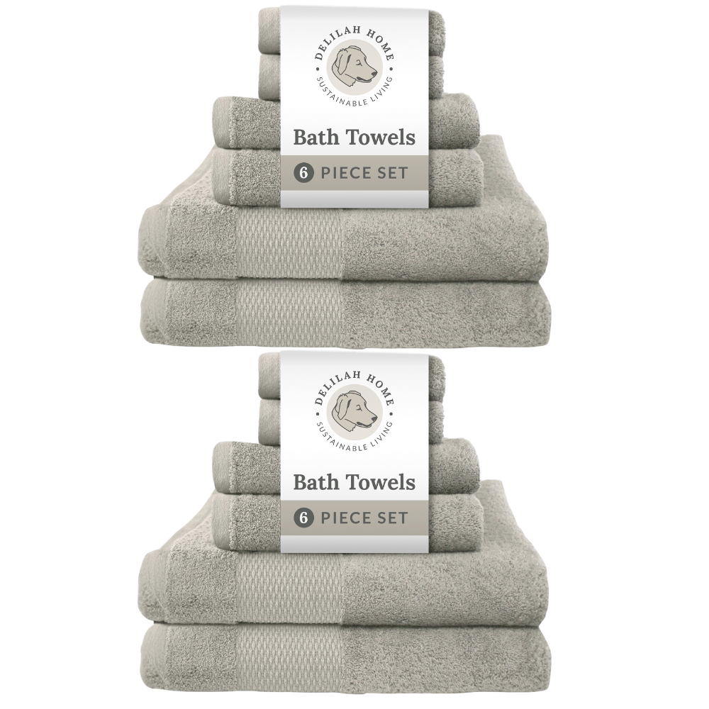 100% Organic Cotton Bath Towels Collection