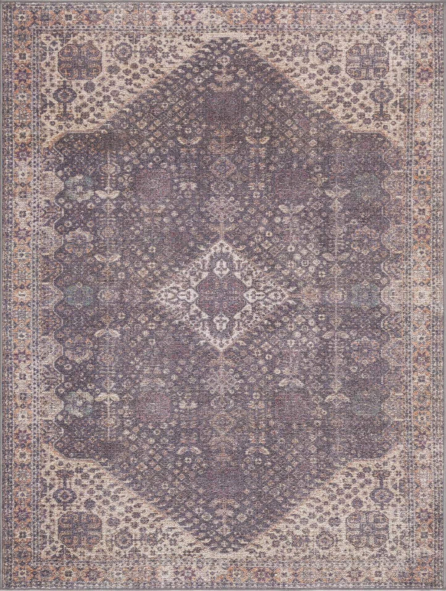 Seok Non-Slip Washable Rug