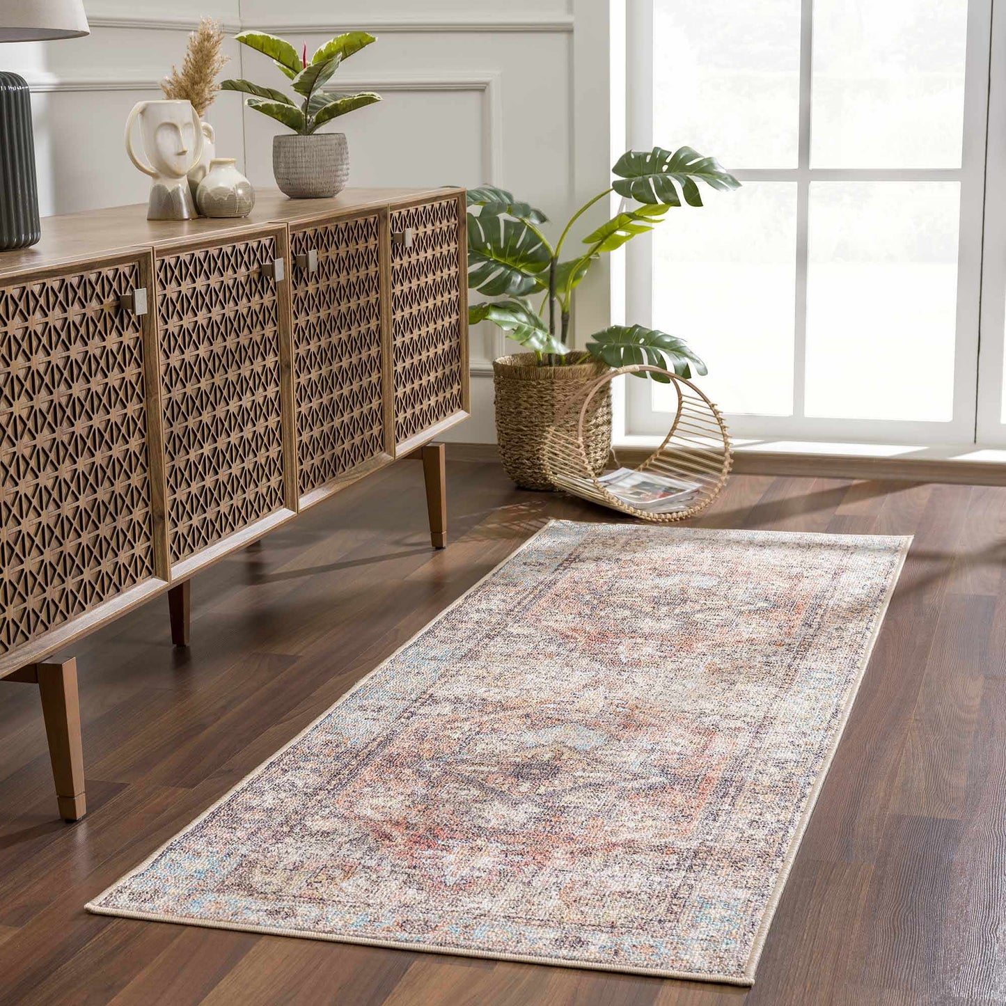 Beck Non-Slip Washable Rug