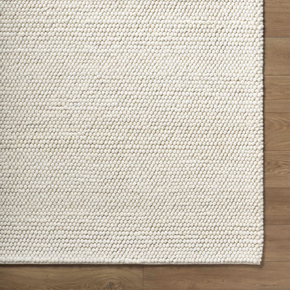 Clayne Beige Premium Wool Area Rug