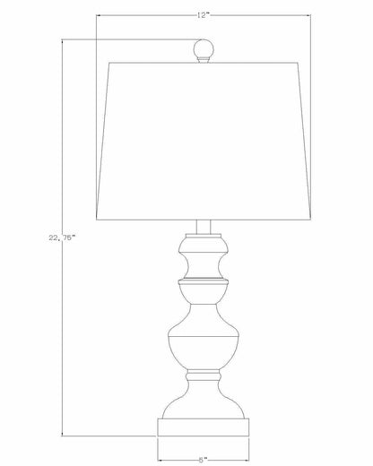 Chenoweth Black Iron Table Lamp