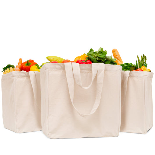 Canvas Jumbo Tote Bag - Quahog Bay Bedding