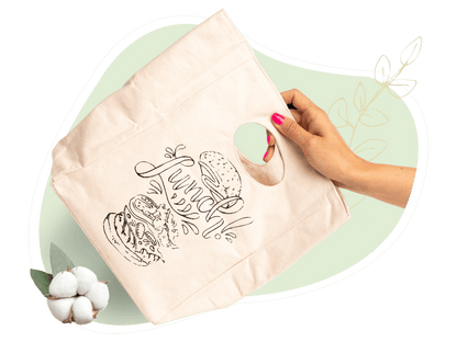 Canvas Lunch Bag - Quahog Bay Bedding
