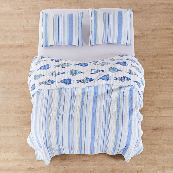 Catalina Fish Quilt Set - Fish Themed Quilts