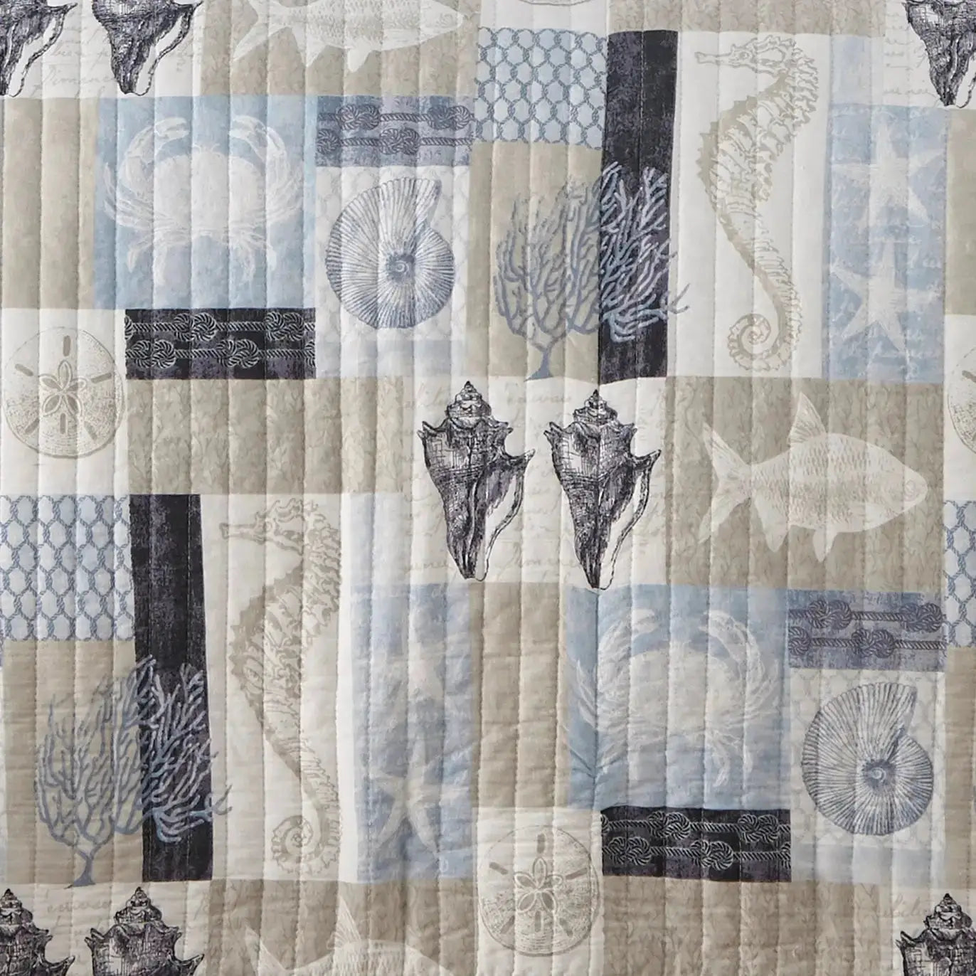 Cerralvo Quilt Cover Set Beautiful Coastal Bedding Sets - Quahog Bay Bedding