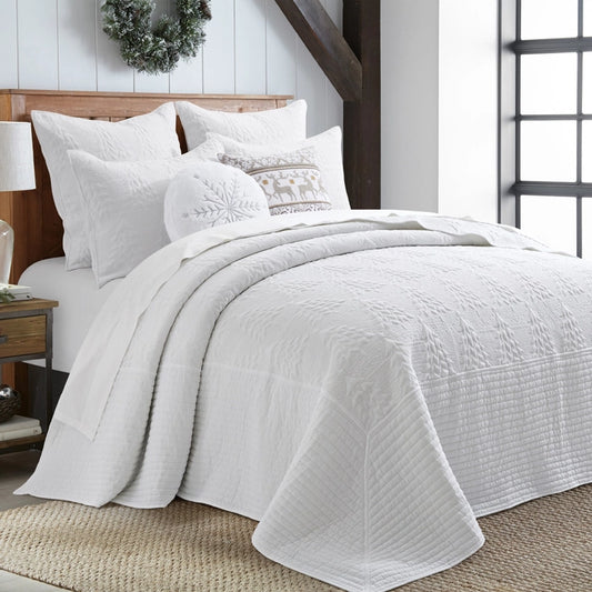 O Christmas Tree Bedspread Set - Coastal Christmas Bedding