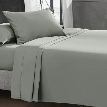 CinchFit Full Sheet Sets 400TC Cotton Solid Colors - Quahog Bay Bedding