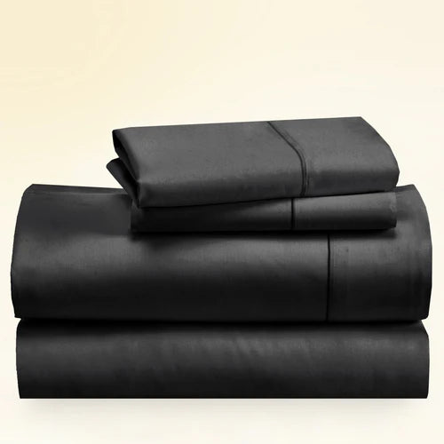 CinchFit Full Sheet Sets 400TC Cotton Solid Colors - Quahog Bay Bedding