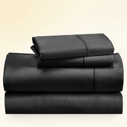 CinchFit Full Sheet Sets 400TC Cotton Solid Colors - Quahog Bay Bedding