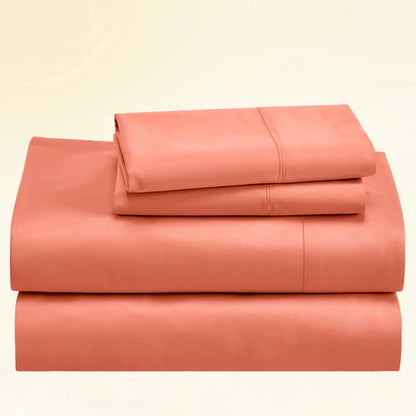 CinchFit Full Sheet Sets 400TC Cotton Solid Colors - Quahog Bay Bedding