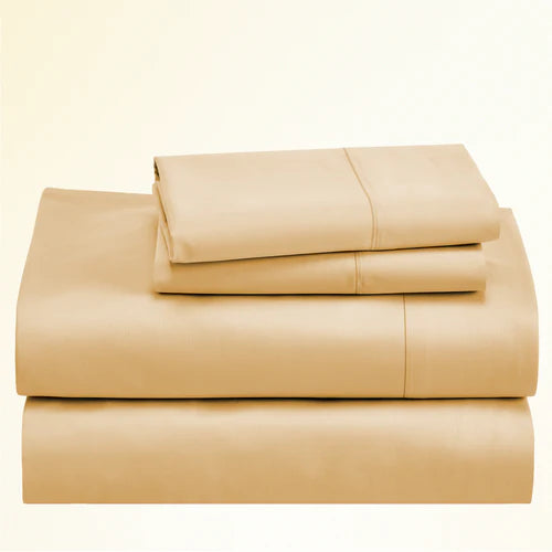 CinchFit Full Sheet Sets 400TC Cotton Solid Colors - Quahog Bay Bedding