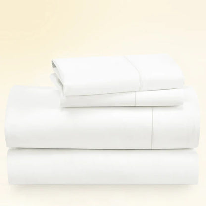 CinchFit Full Sheet Sets 400TC Cotton Solid Colors - Quahog Bay Bedding