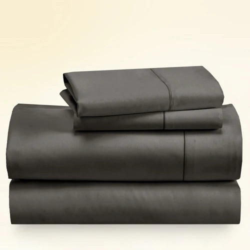 CinchFit Full Sheet Sets 400TC Cotton Solid Colors - Quahog Bay Bedding