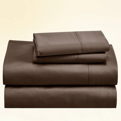 CinchFit Full Sheet Sets 400TC Cotton Solid Colors - Quahog Bay Bedding