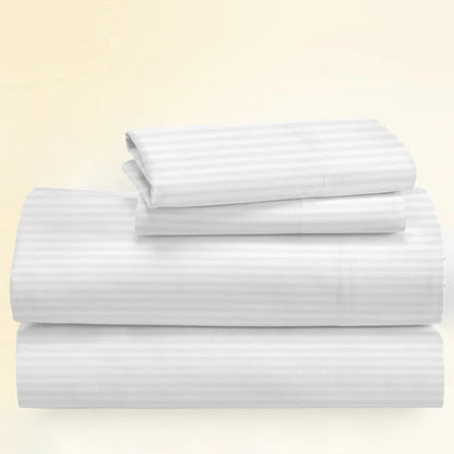 CinchFit Twin XL Sheet Sets 400TC Cotton Prints - Quahog Bay Bedding