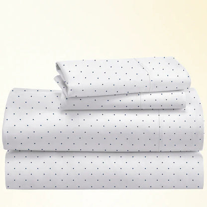 CinchFit Twin XL Sheet Sets 400TC Cotton Prints - Quahog Bay Bedding