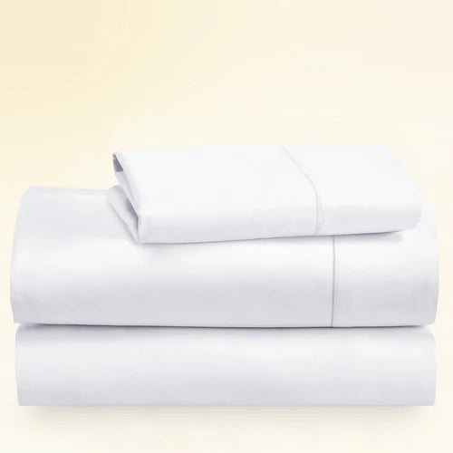 CinchFit Full Sheet Sets 400TC Cotton Solid Colors - Quahog Bay Bedding