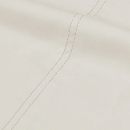 Sheet Sale! CLEARANCE - CinchFit 600TC 100% Cotton Cord Elastic Sheets- Queen Dark Blue Fitted Sheet