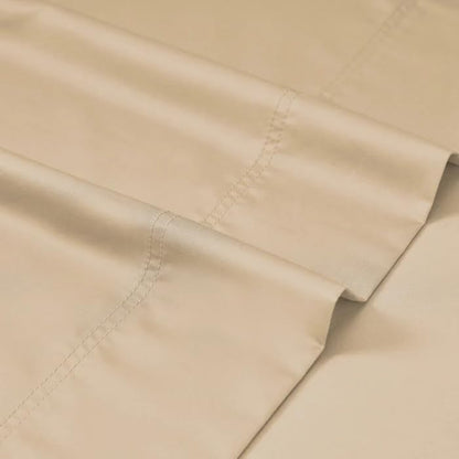 Sheet Sale! CLEARANCE CinchFit Shallow Pocket Sheets 600TC Cotton - Twin XL - Tan