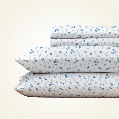 CinchFit American Made King 9 Inch Depth Sheet Sets - 400TC Cotton Prints