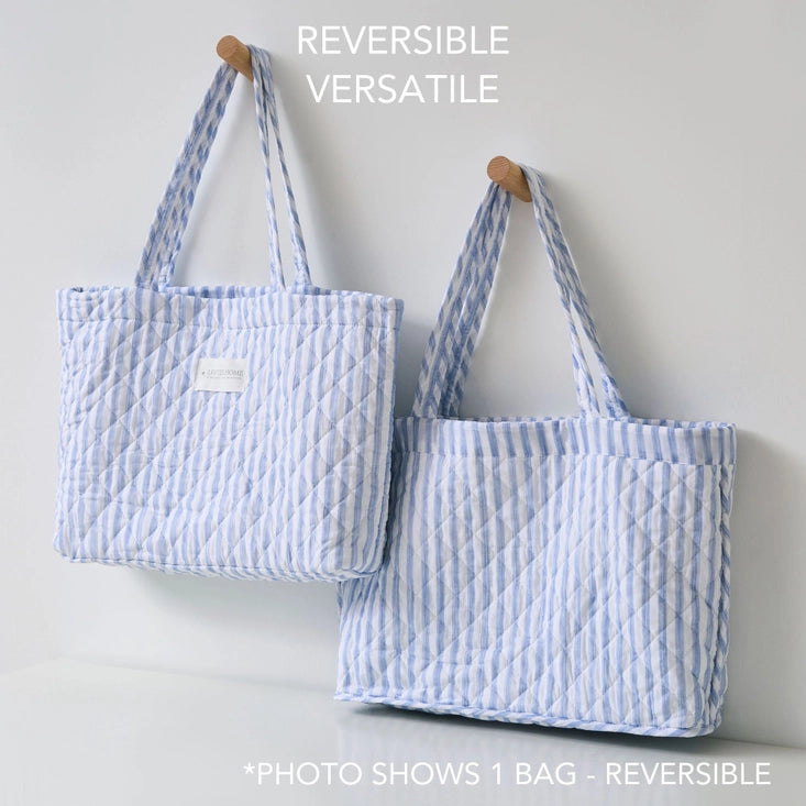 Coastal Tote Bag - Martha Stripe
