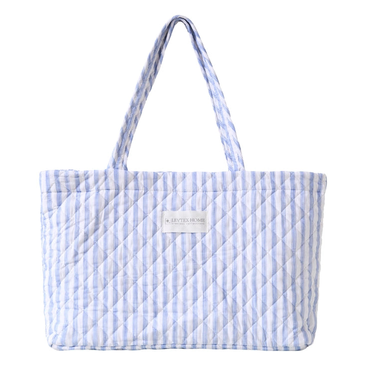 Coastal Tote Bag - Martha Stripe