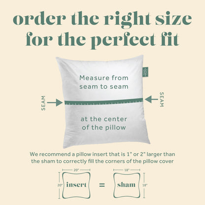 Daydream Luxury Square Pillow Insert