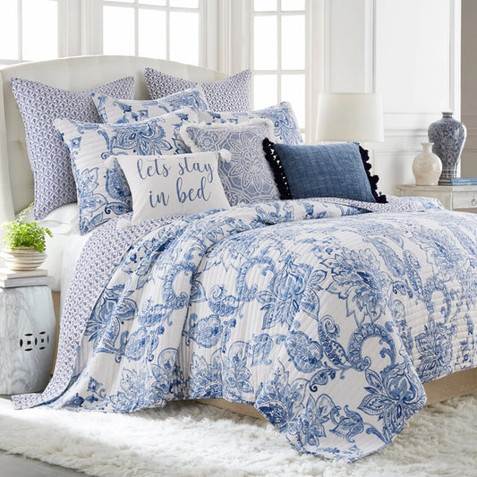 SALE! Coastal Bennett Euro Shams Set of 2 - Quahog Bay Bedding