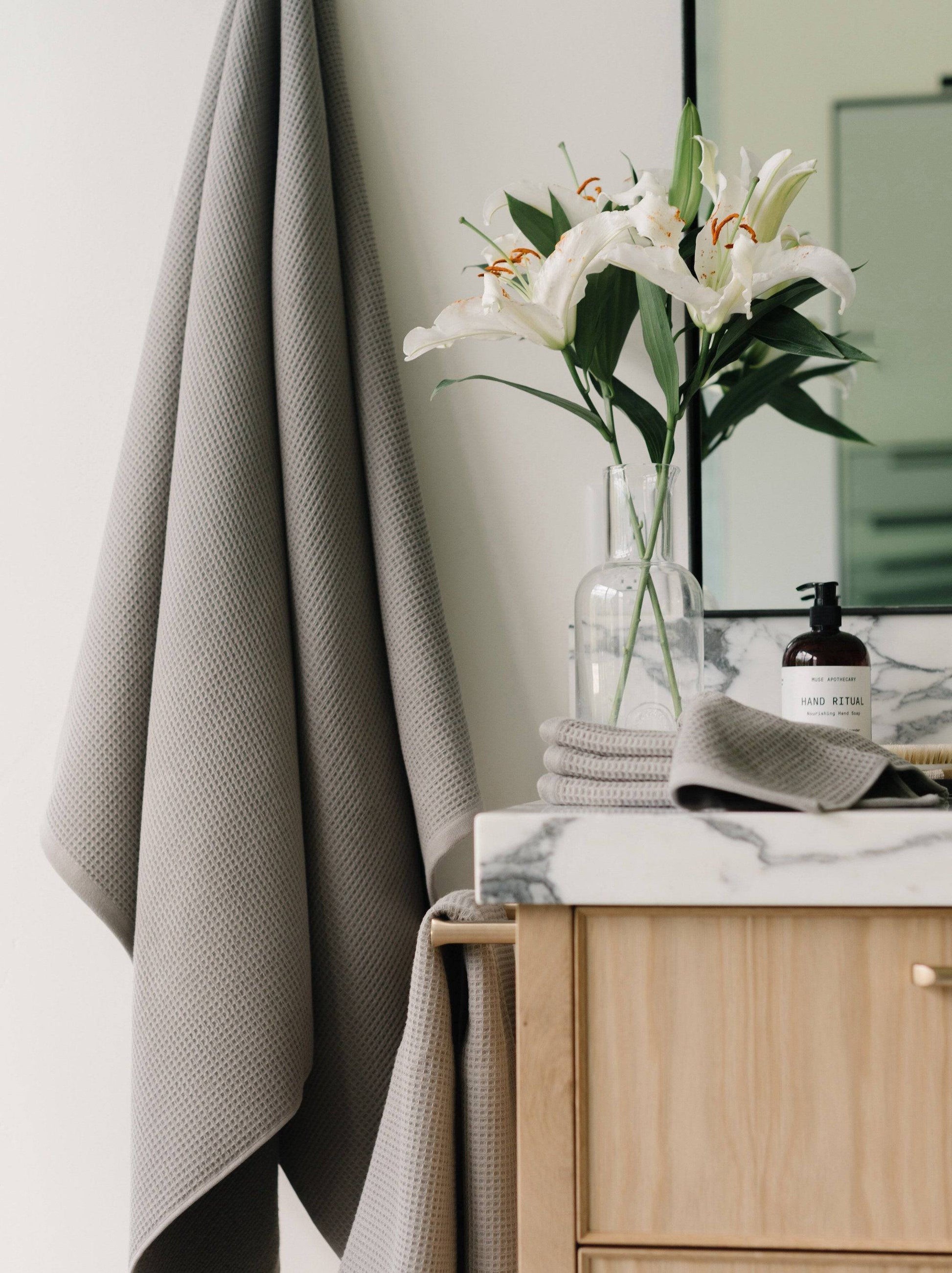 Complete Waffle Bath Towel Bundle - Quahog Bay Bedding
