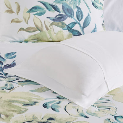 Lorelai Tropical Coastal 100% Cotton 6PC Comforter Set