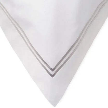 Custom 600TC Double Stripe Embroidered Duvet Cover Set Yacht Bedding