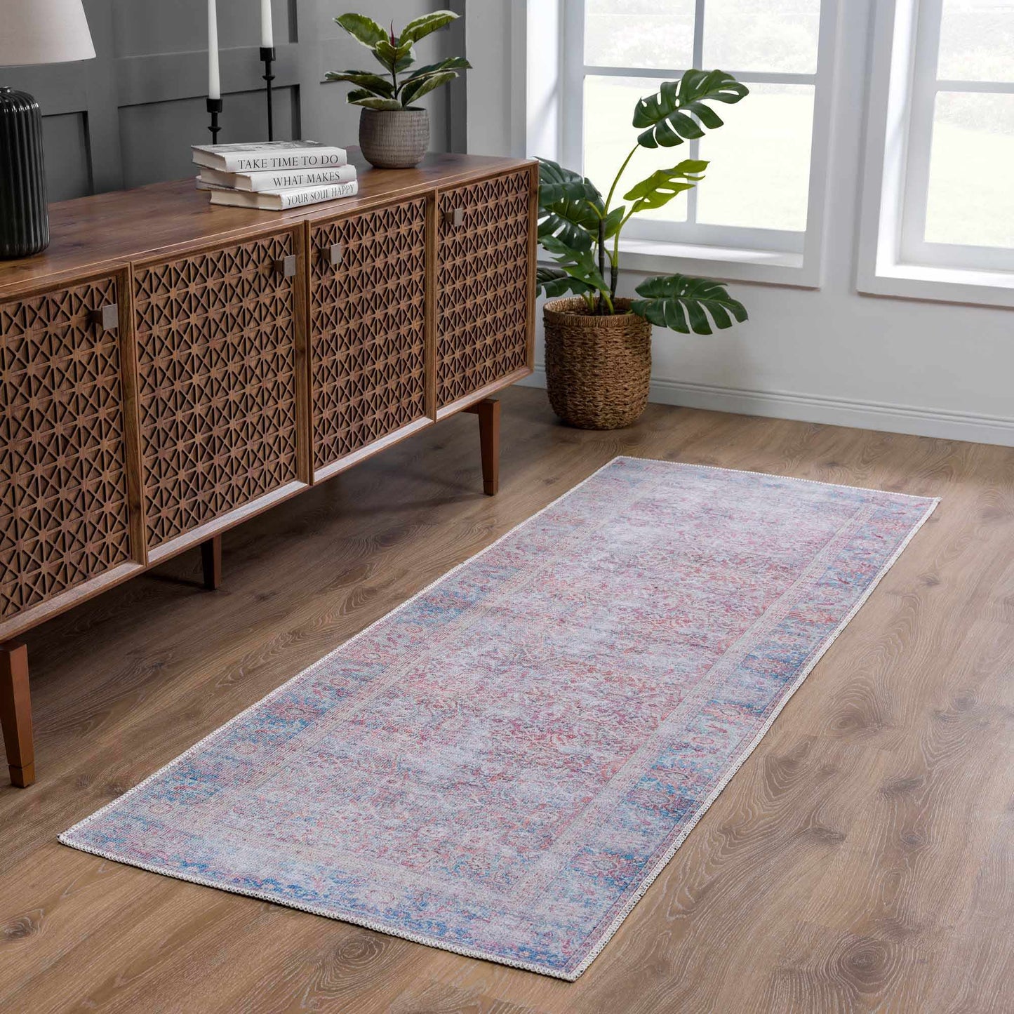 Dare Distressed Washable Rug - Promo