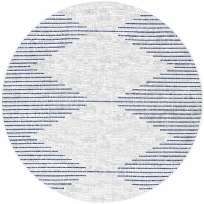 Stephan Blue & Cream Outdoor Rug
