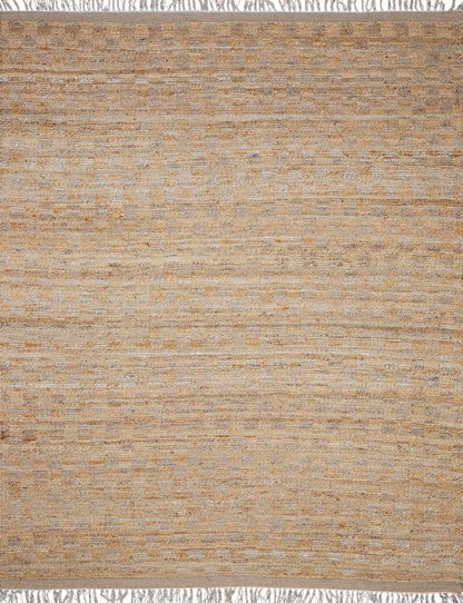 Lonut Lite Checkered Jute Rug