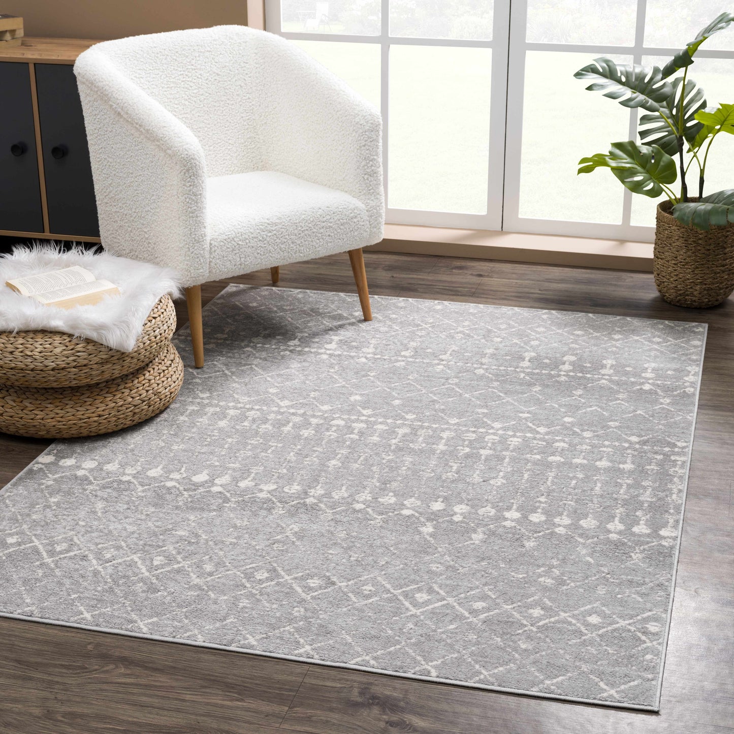 Tigrican 2334 Light Gray Rug - Limited Edition