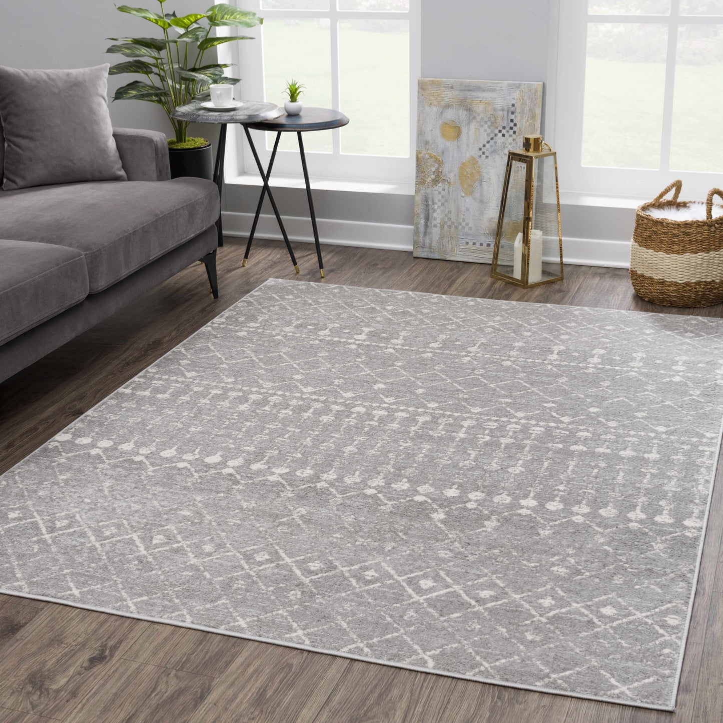 Tigrican 2334 Light Gray Rug - Limited Edition