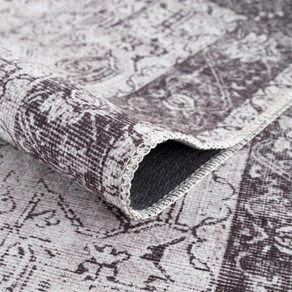 Rosman Black Washable Rug - Limited Edition