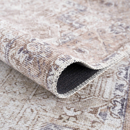 Beige Rosman Washable Rug - Limited Edition