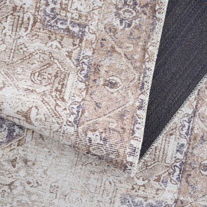 Beige Rosman Washable Rug - Limited Edition