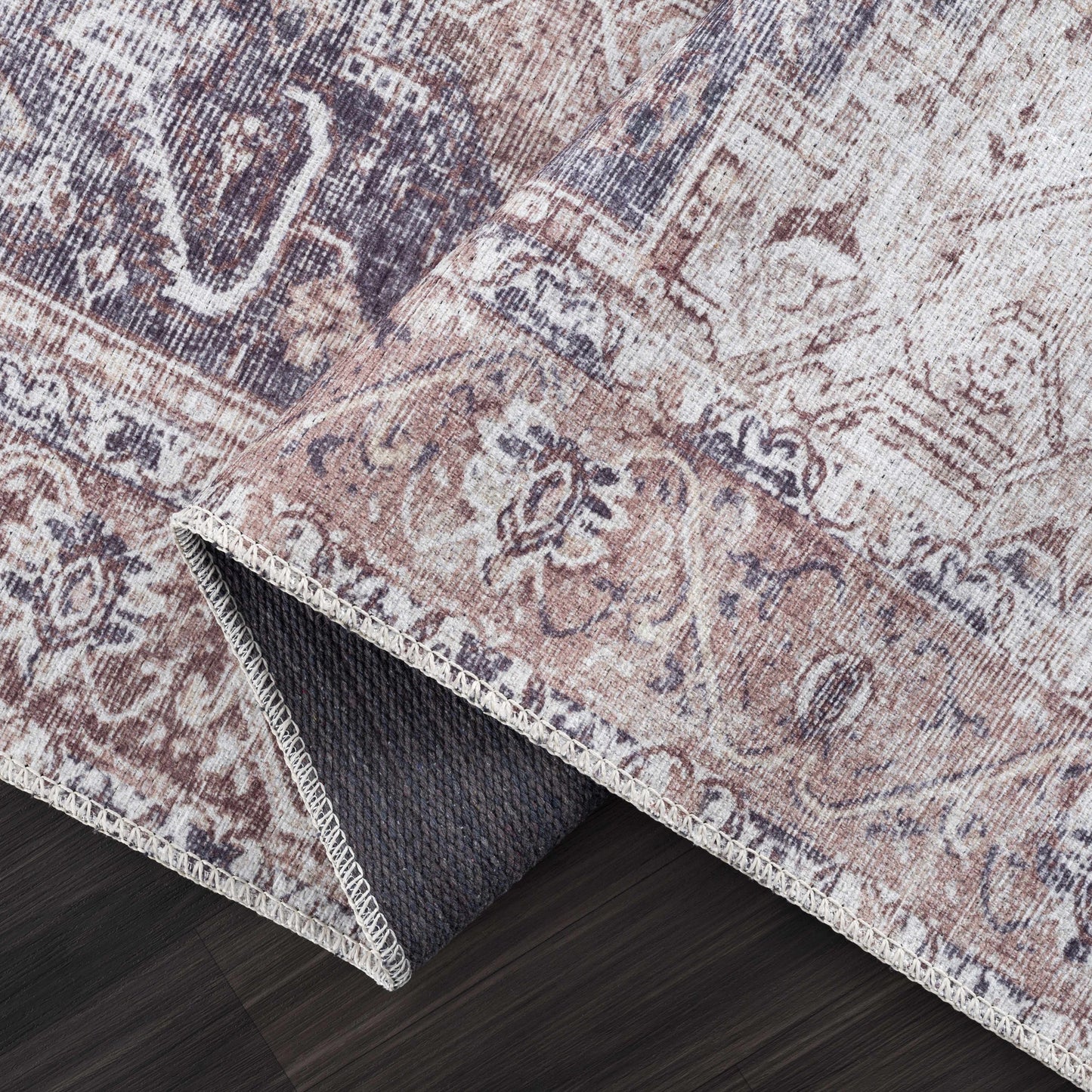 Beige Rosman Washable Rug - Limited Edition